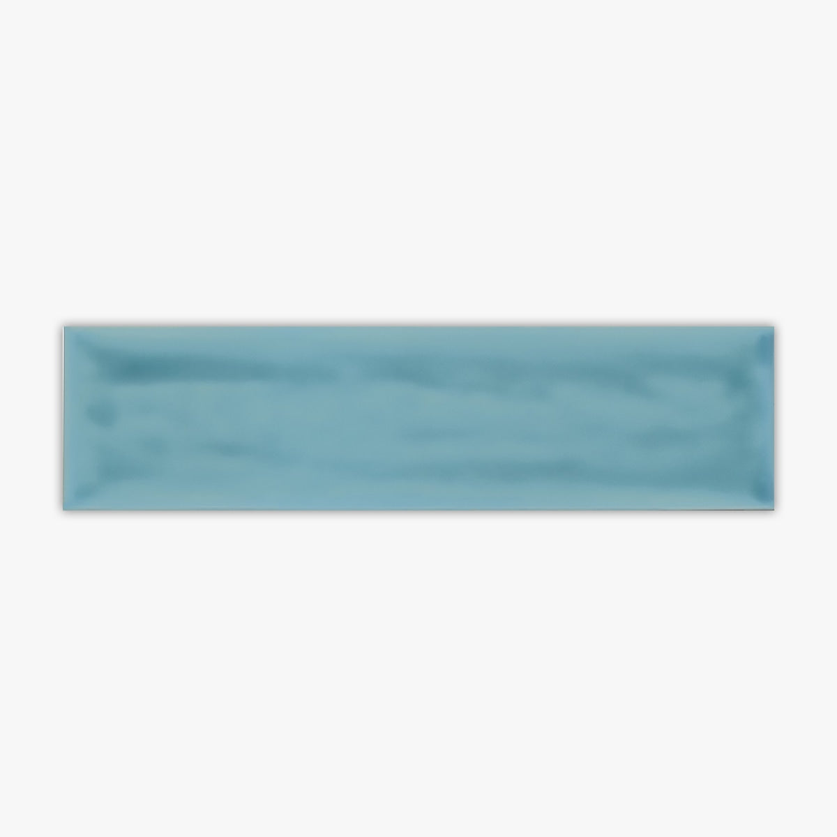 Flow Atoll Blue Glossy 3x12 Ceramic Wall Tile Direct Stone Source