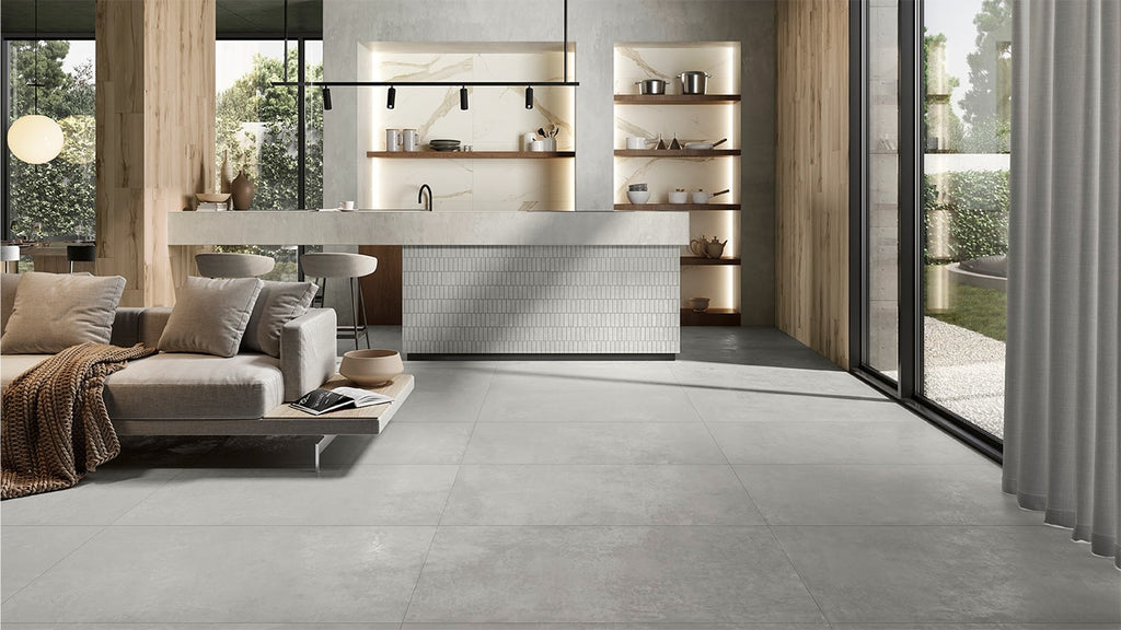 Elevate Your Kitchen with these Trendy Porcelain Tile Floor Ideas