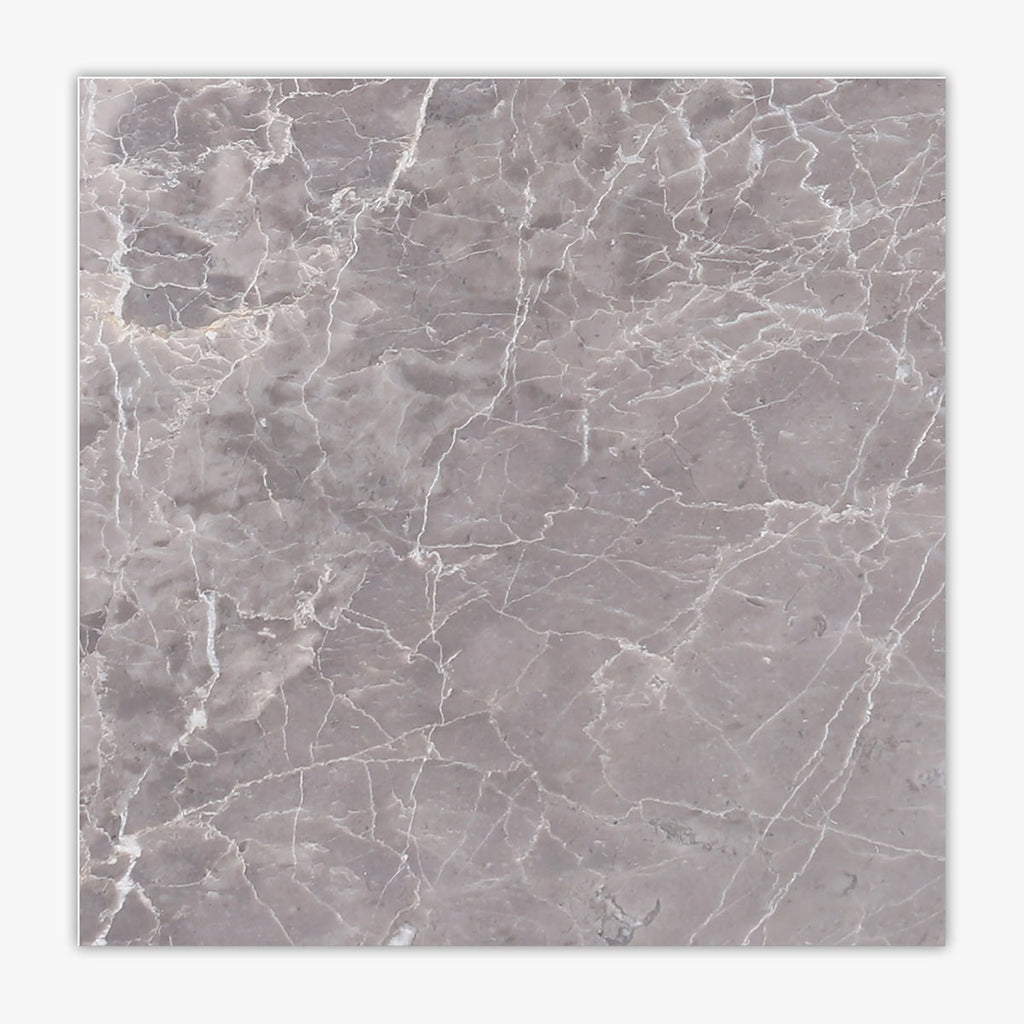 Earth Gray Polished 12x12 Marble Tile