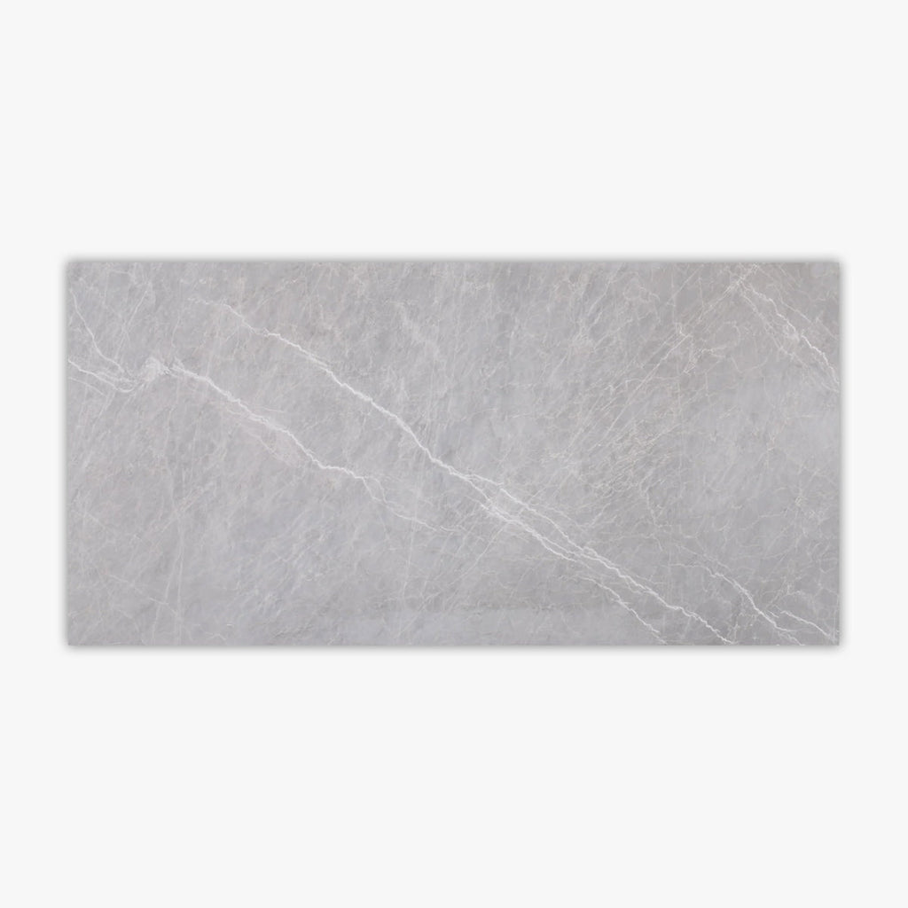 Earth Gray Polished 12x24x5/8 Marble Tile