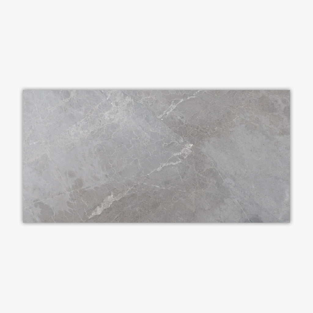 Earth Gray Honed 12x24 Marble Tile