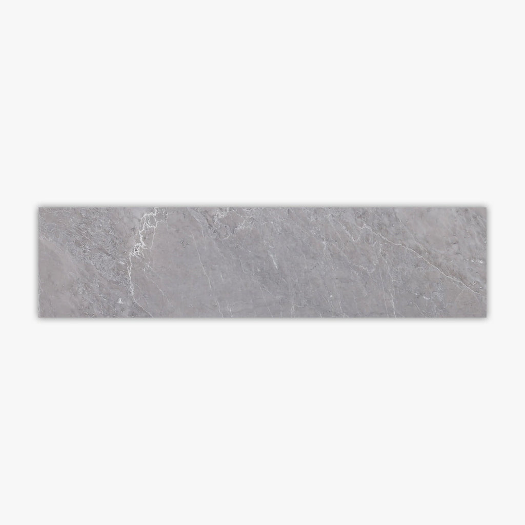 Earth Gray Honed 3x12 Marble Tile