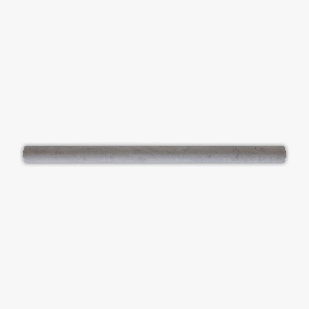 Earth Gray Honed 3/4x12 Pencil Liner Marble Molding