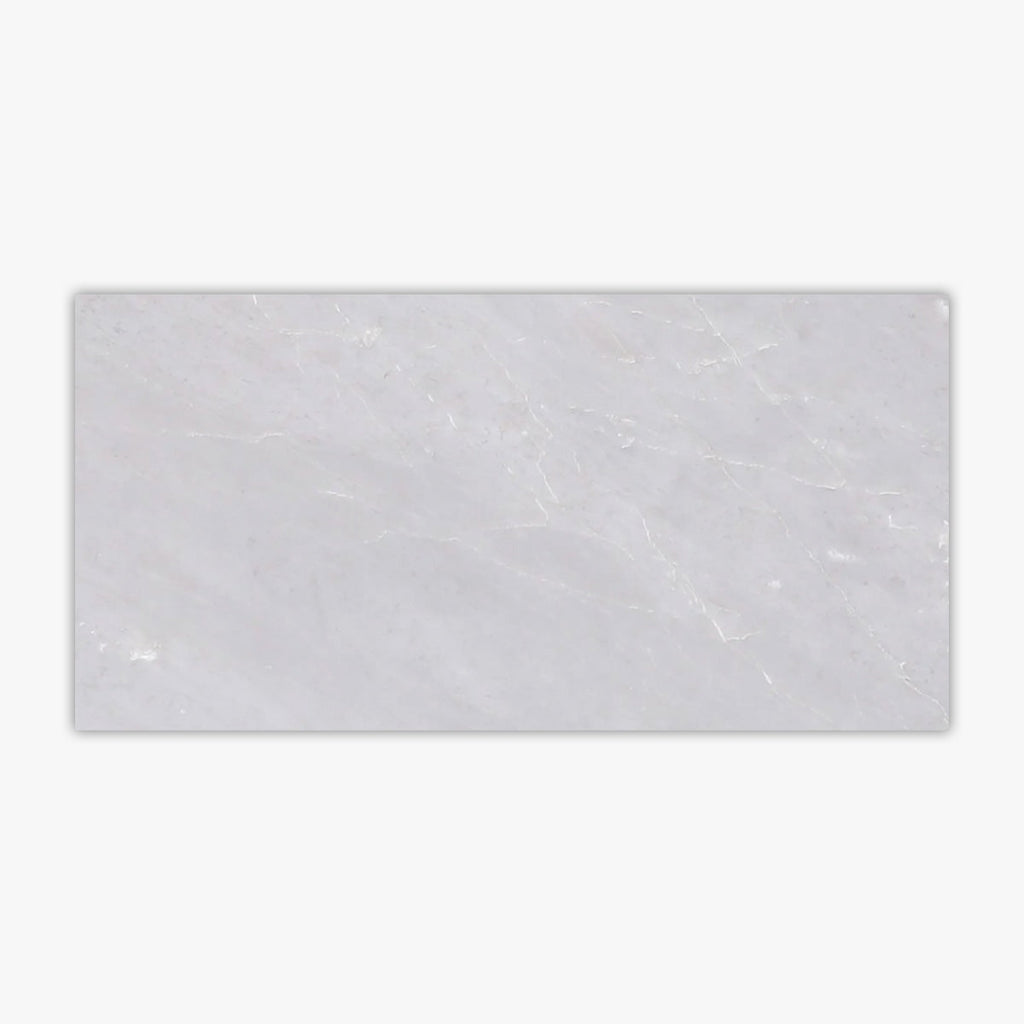 Ice Gray Honed 3x6 Marble Tile