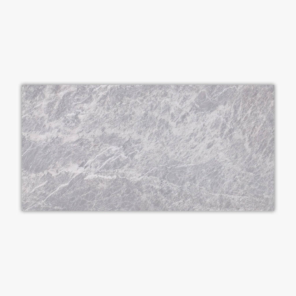 Nordic Gray Leather 12x24x3/4 Marble Tile