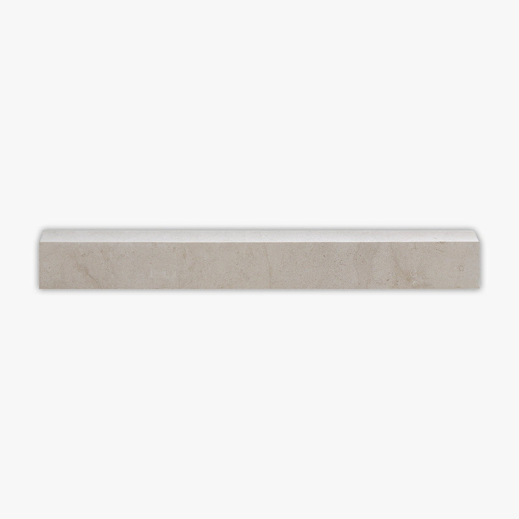 Aero Cream Honed 2 1/8x12 Alto Marble Molding