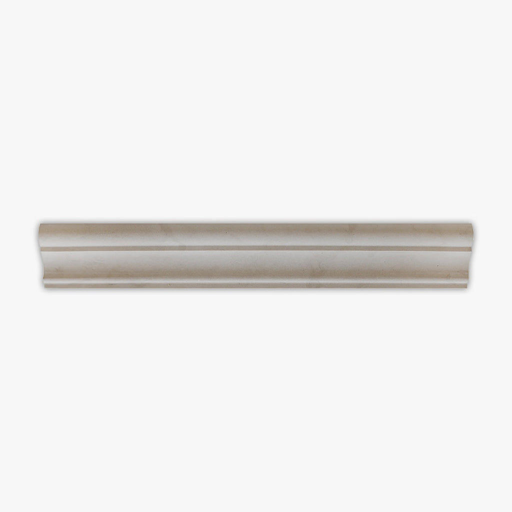 Aero Cream Honed 1x12 Cornice Marble Molding