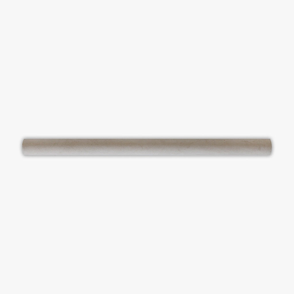 Aero Cream Honed 3/4x12 Pencil Marble Molding