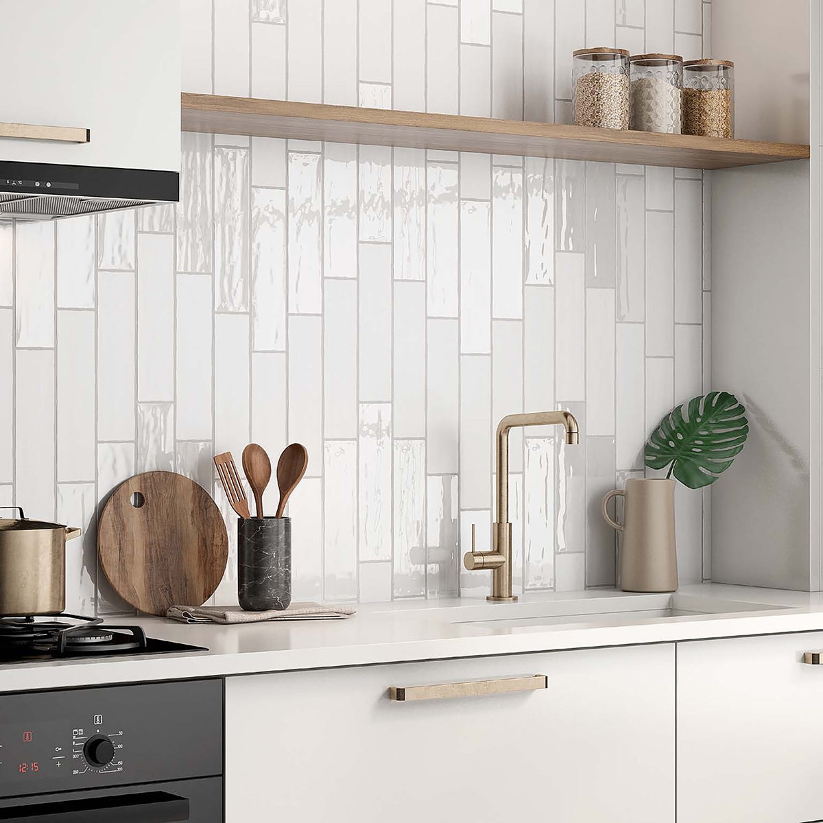 Artesano White Ice Matte 3x12 Ceramic Wall Tile – Direct Stone Source