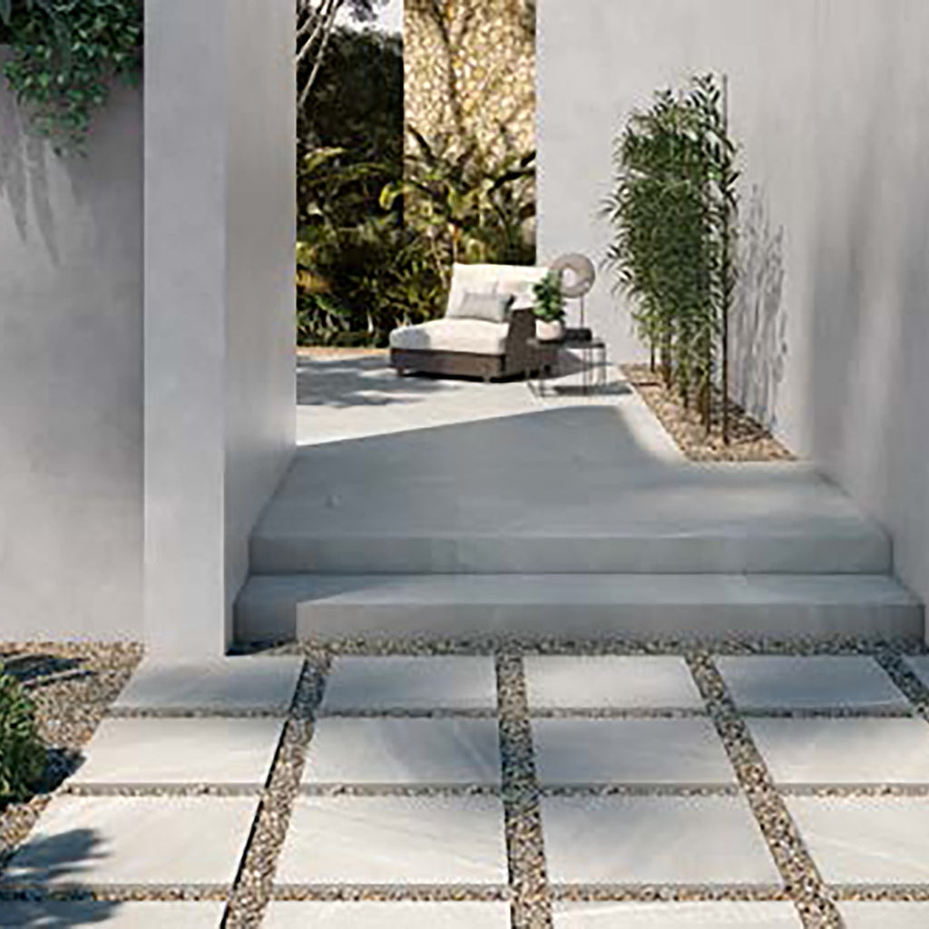 Archstone Silver Matte 24x24 Porcelain Paver – Direct Stone Source