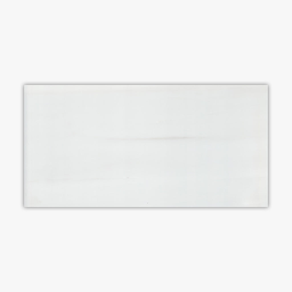 Bianco Dolomiti Honed 6x12 Micro Beveled Marble Tile