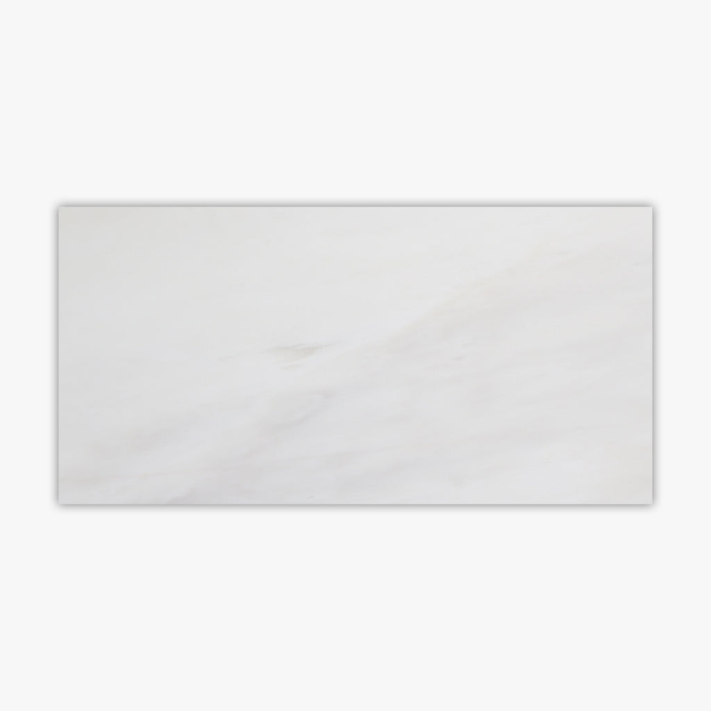 Bianco Dolomiti Select Honed 12x24 Micro Beveled Marble Tile