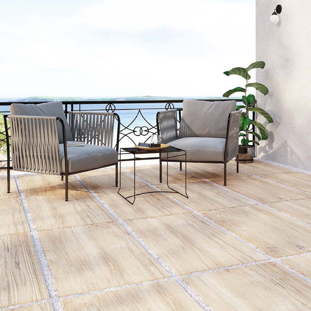Auma Oak R11 Matte 24x48 Wood Look Porcelain Paver