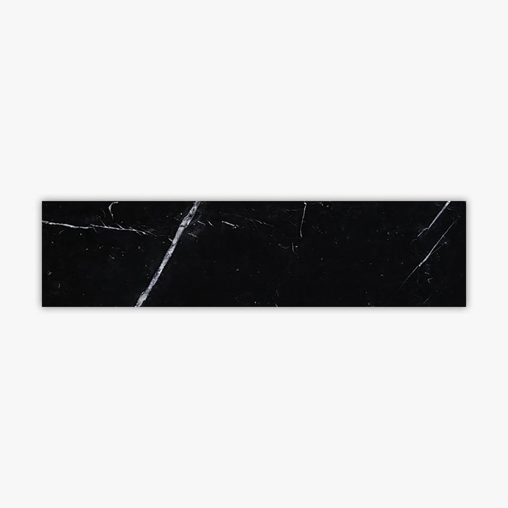 Neromarquina Honed 3x12 Marble Tile