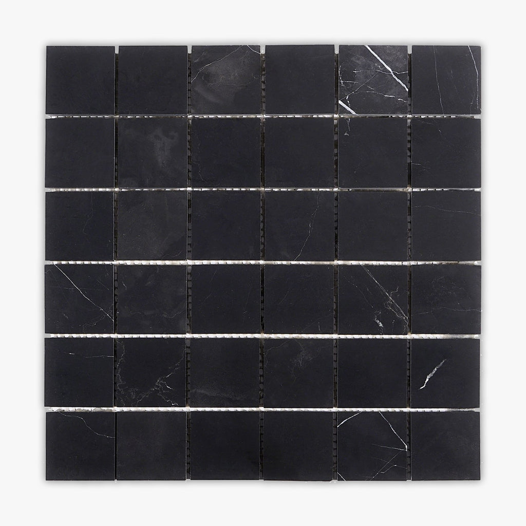 Neromarquina Polished 2x2 Marble Mosaic