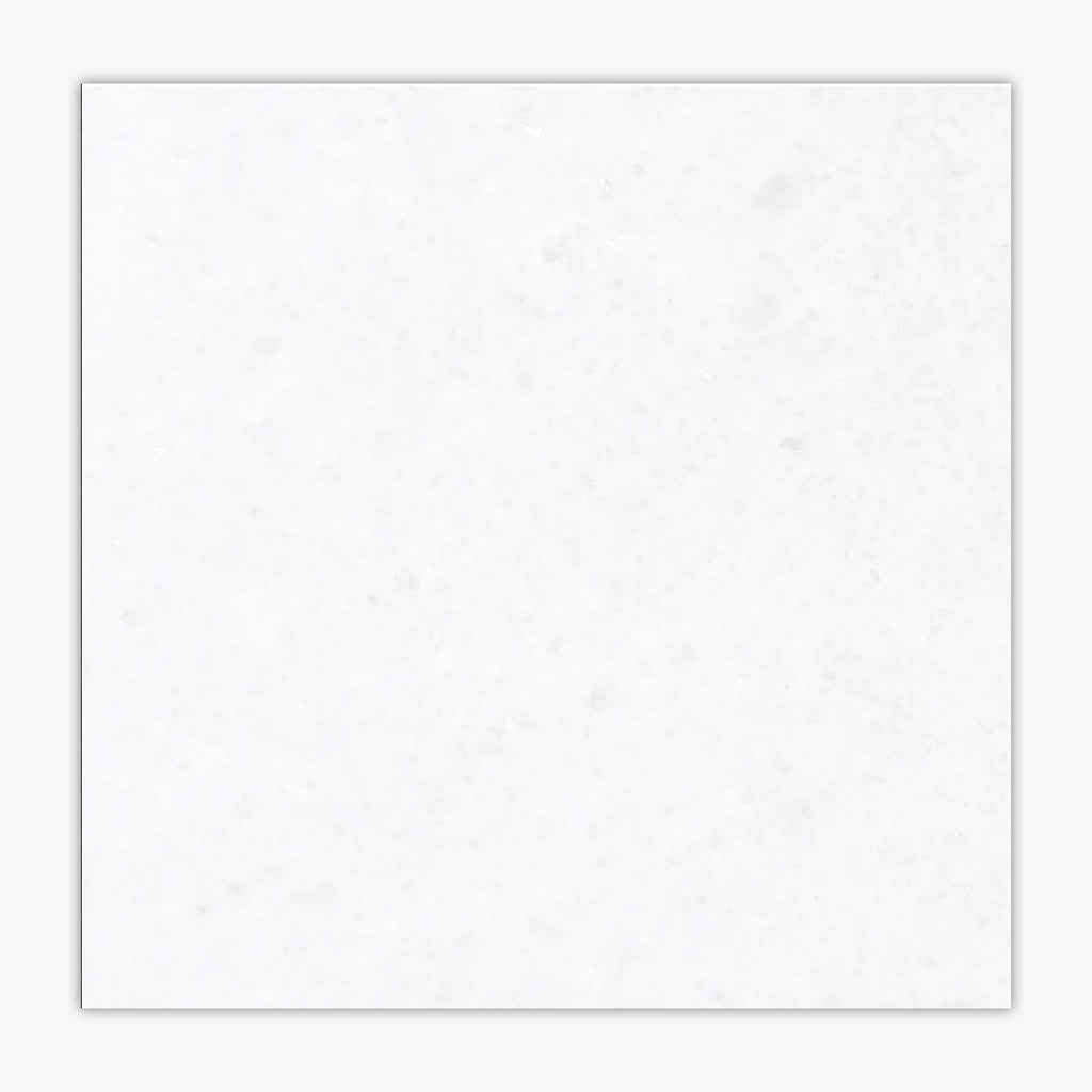 Snow White Polished 12x12 Marble Tile