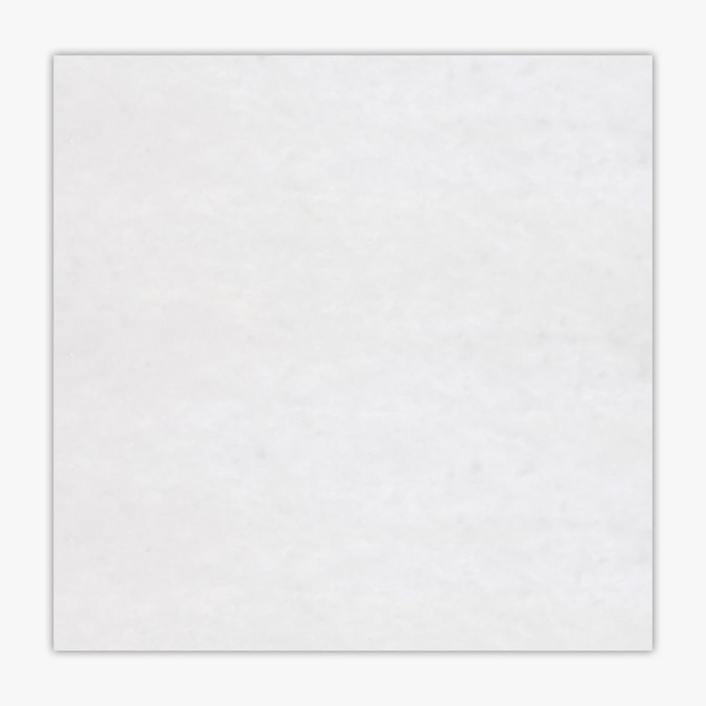 Snow White Brushed 18x18 Marble Tile
