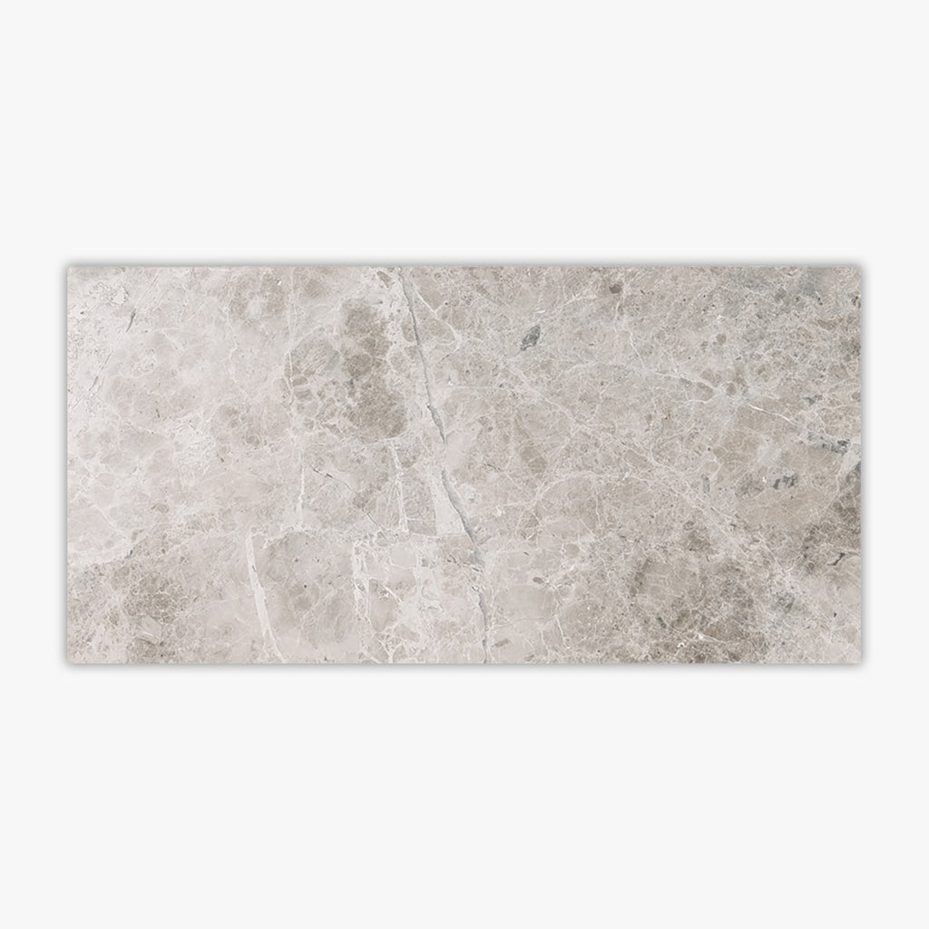 Tundra Gray Honed 12x24 Marble Tile