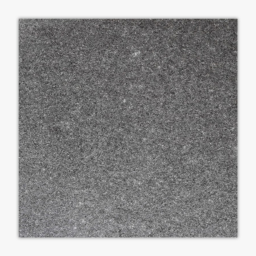Absolute Black Flamed 12x12 Granite Tile