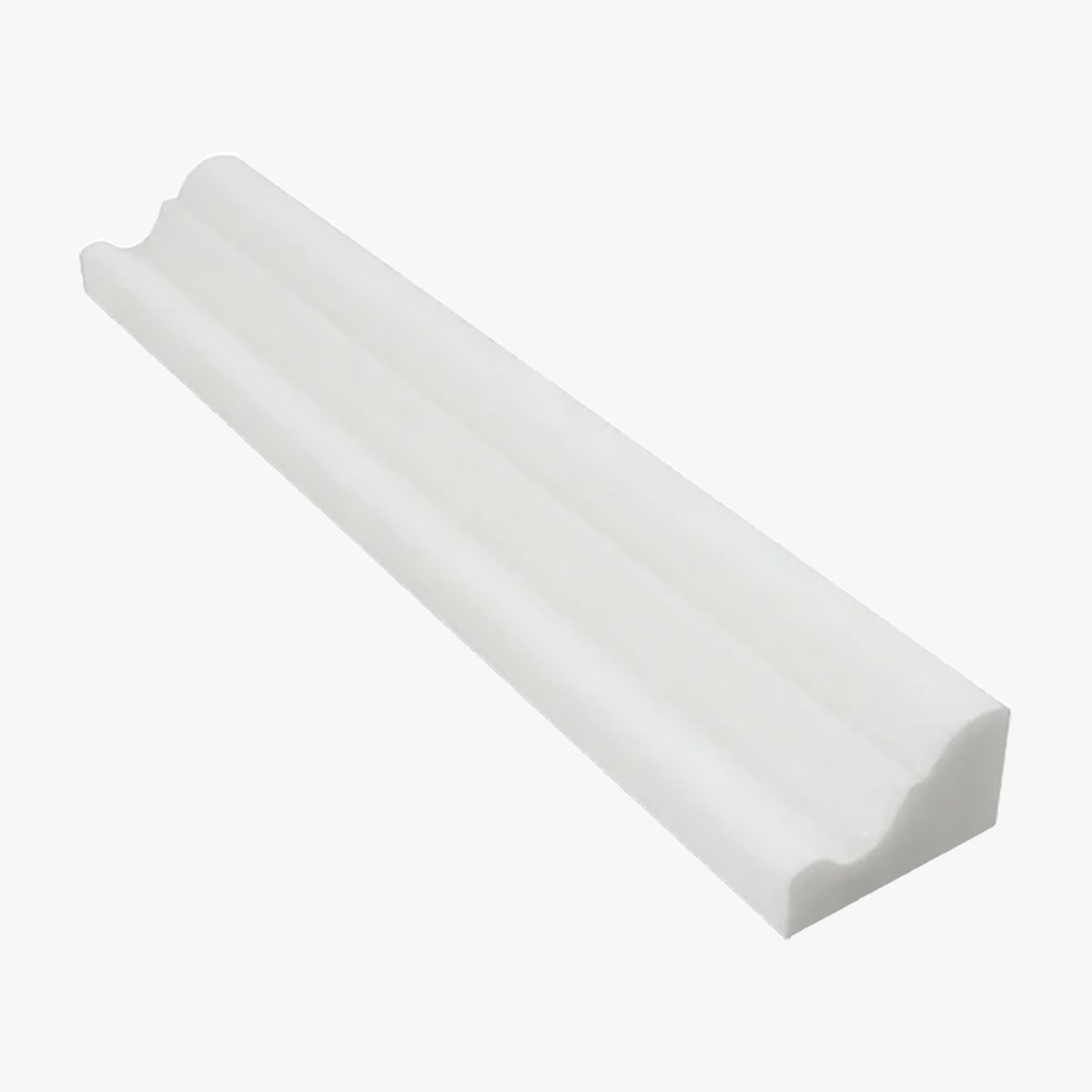 Thassos Polished 2x12 Chair Rail Marble Molding – Direct Stone Source