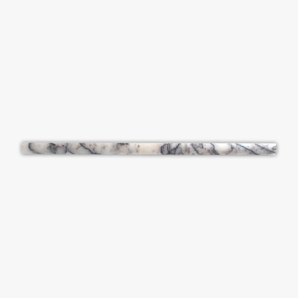 Lilac Polished 3/4x12 Pencil Liner Marble Molding