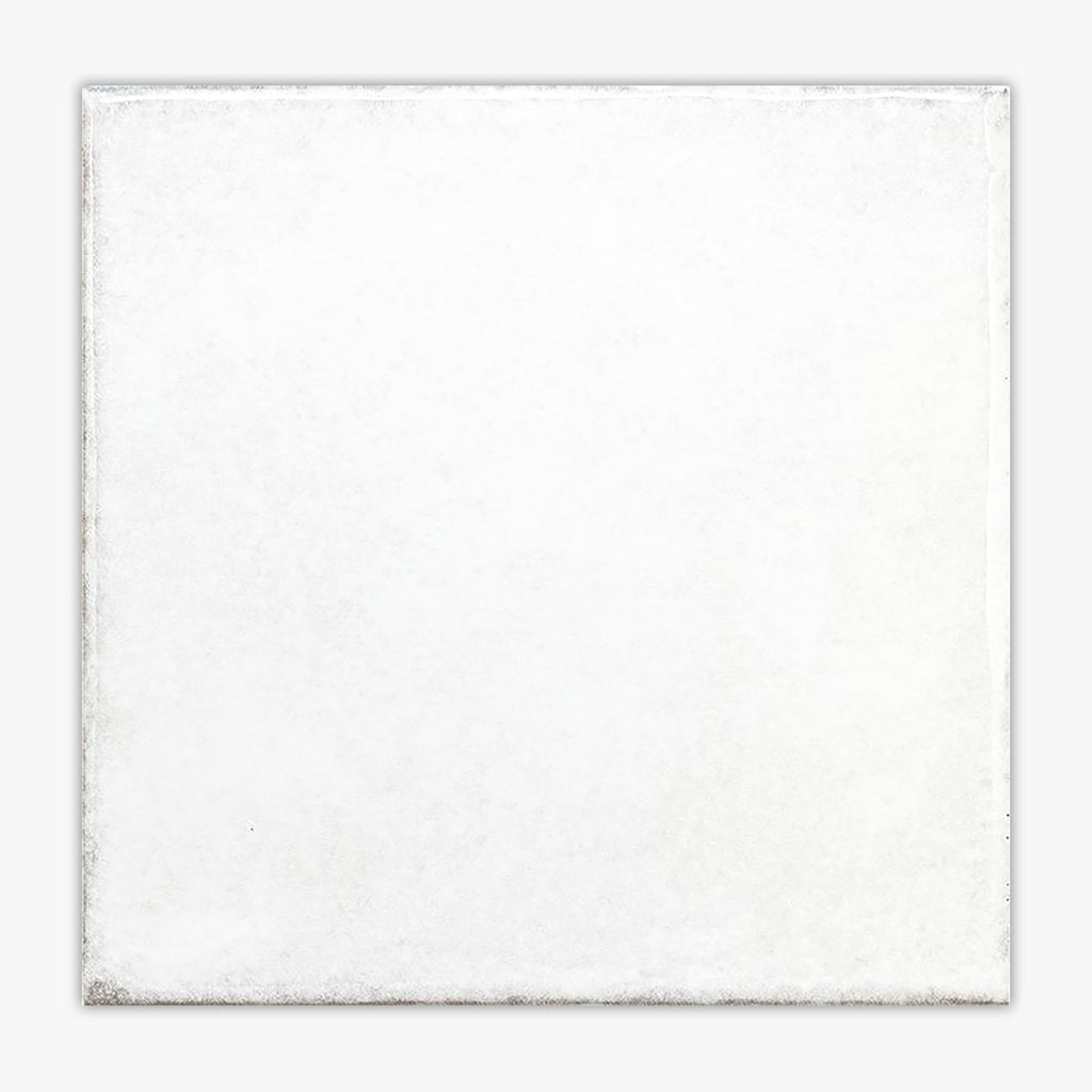 Olaria White Glossy 6x6 Ceramic Wall Tile